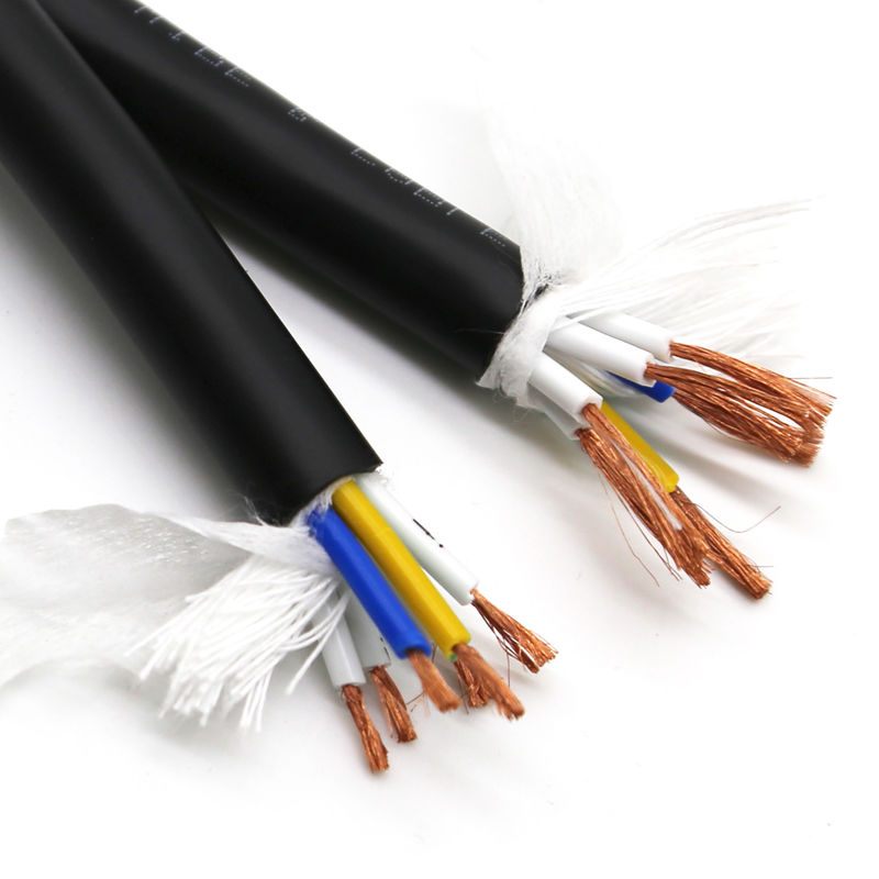 15 Million 6 Core Control Cable , OFC Conductor Extra Flexible PVC