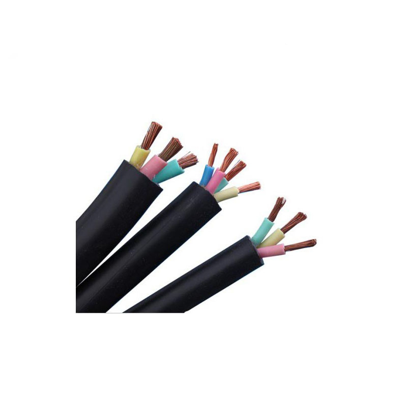 High Flexible 3 Core Rubber Electrical Cable , Machine Tool Cables Oil