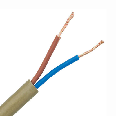 Pure copper, 2 cores, 1.0/1.5/2.5/4.0mm ² Round sheathed flexible cable PVC insulated sheathed cable