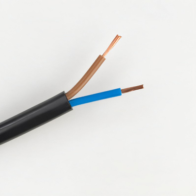 Pure Copper Round Sheathed Pvc Flexible Cable 2 Cores 1.0/1.5/2.5/4.0mm2