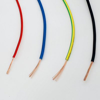 Abrasion Resistant PVC Single Core 1mm Cable , Multiscene Copper Wire Single Core