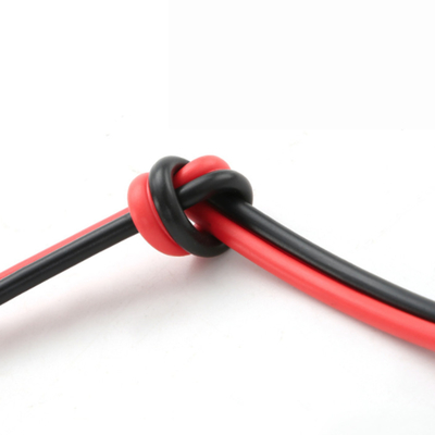 Multicolor 10GA Twin Core Speaker Cable , Mildewproof Red And Black Audio Wires