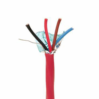 PE Moistureproof Cable For Smoke Alarms , Alkali Resistant Fire Alarm Red Wire