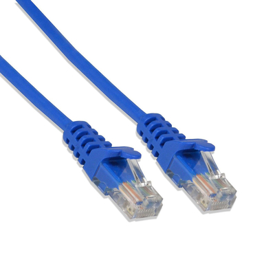 Heatproof PVC Computer Patch Cable , Unshielded Ethernet Patch Cord