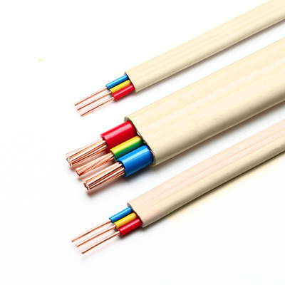 300V/500V Flat Wire Electrical Cable Mildewproof Anti Insulation