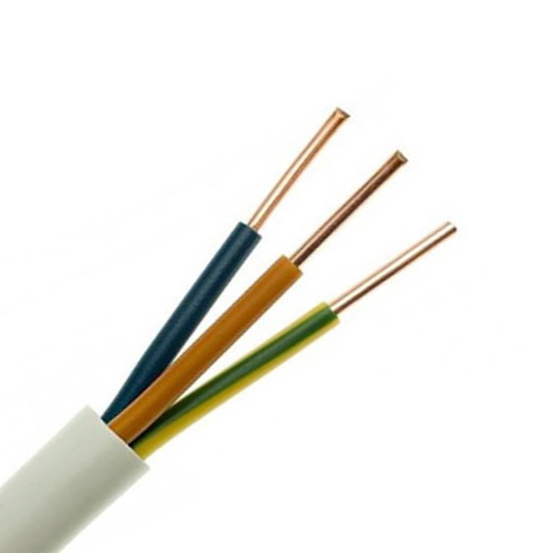 Power cable Electrical cable PVC Sheathed cable NYM-J 3x1,5 mm² 100% ...