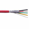 PE Moistureproof Cable For Smoke Alarms , Alkali Resistant Fire Alarm Red Wire
