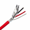OEM Practical 3 Core Fire Alarm Cable , Anti Alkali Fire Alarm Electrical Wire