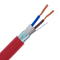 Antiwear Red Cable For Fire Alarm System 1mm2 PVC Copper Material