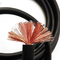 Oilproof Antiwear Copper Welding Cable , Ozone Resistant Electric Welding Wire