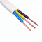 Heatproof Anti Alkali 3 Core Flat Wire , Straight PVC Flat Conductor Cable